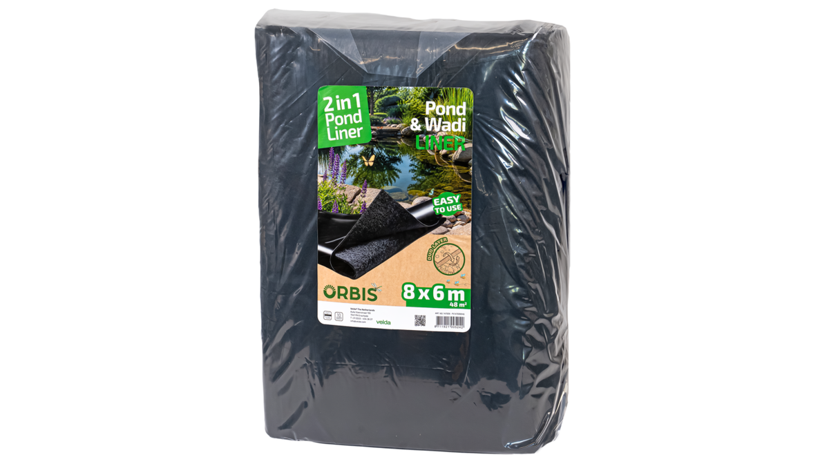 Bâche avec feutre intégré 2-in-1 Pond Liner 8 x 6 m - Velda