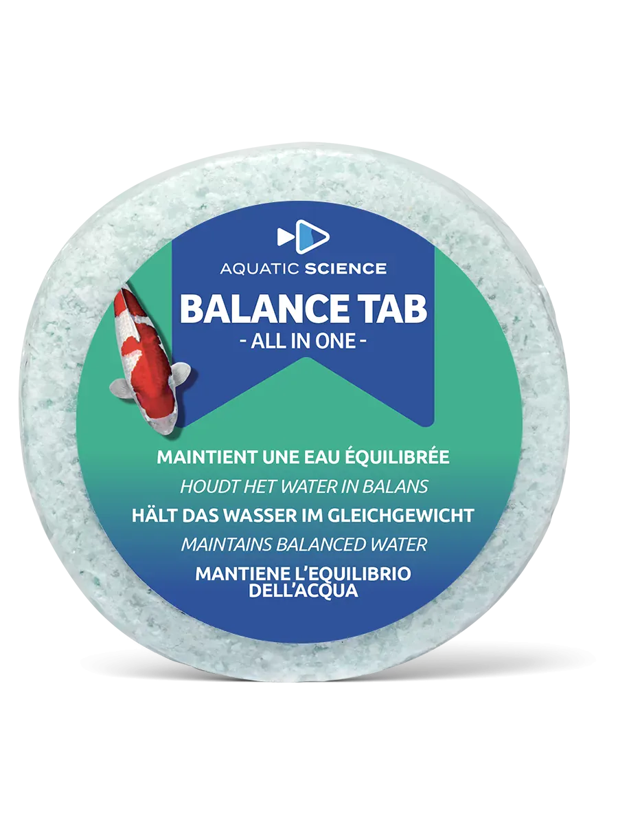 Balance Tab - Pflege der biologischen Filterung - Behandelt 5000L pro Tablette / 1x pro Monat