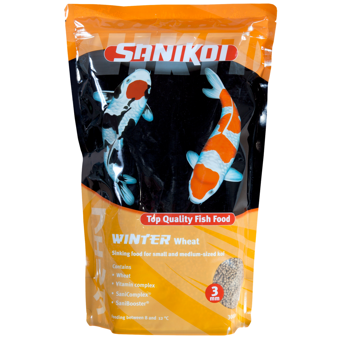 Nourriture pour poissons Winter Wheat Germs Food 3 mm 3 l - SaniKoi