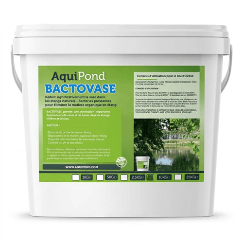 Aquipond Bactovase - Anti-vase étang de 1 à 25 kg