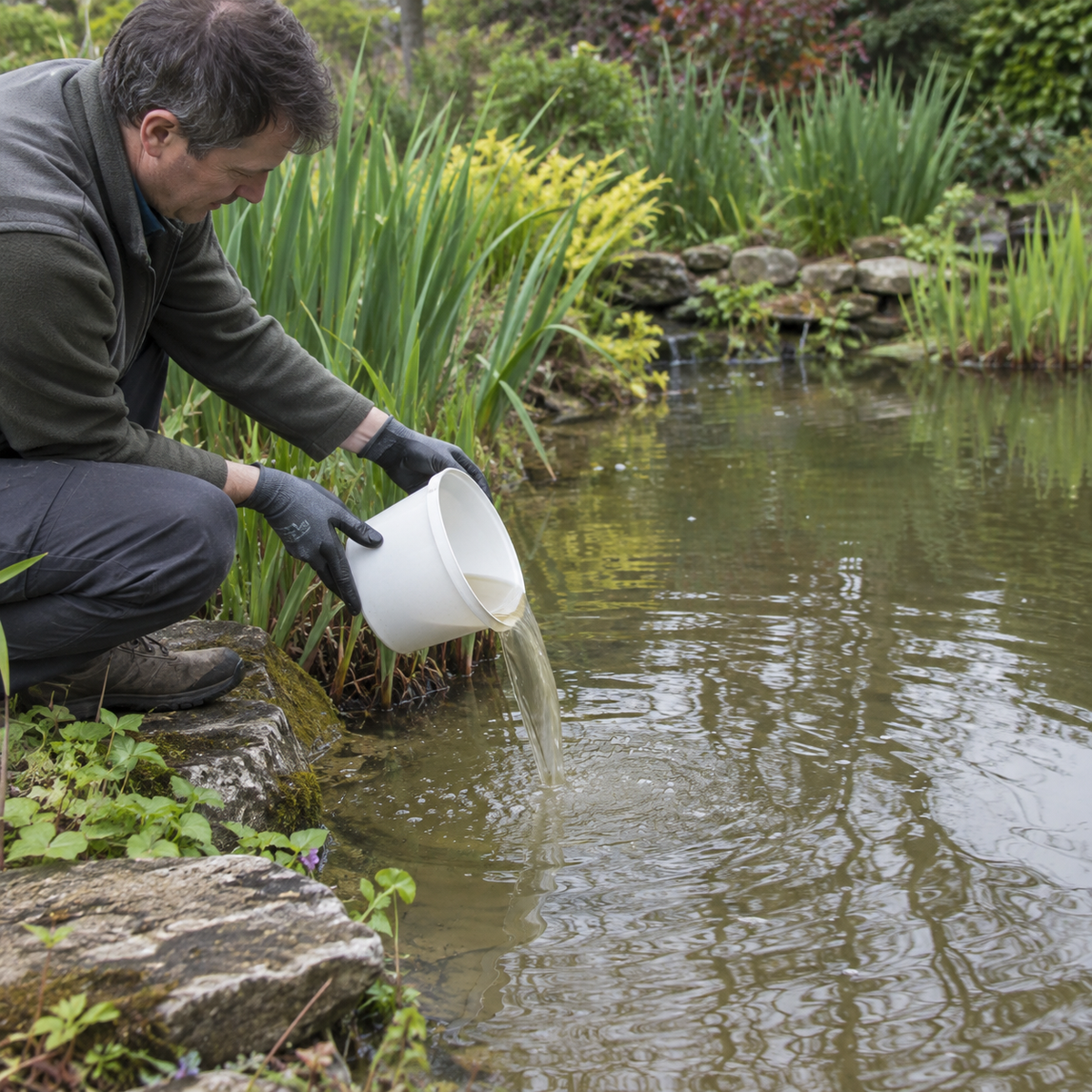 Aquipond Bactovase Liquide 1 L – Bactéries contre la vase organique du bassin