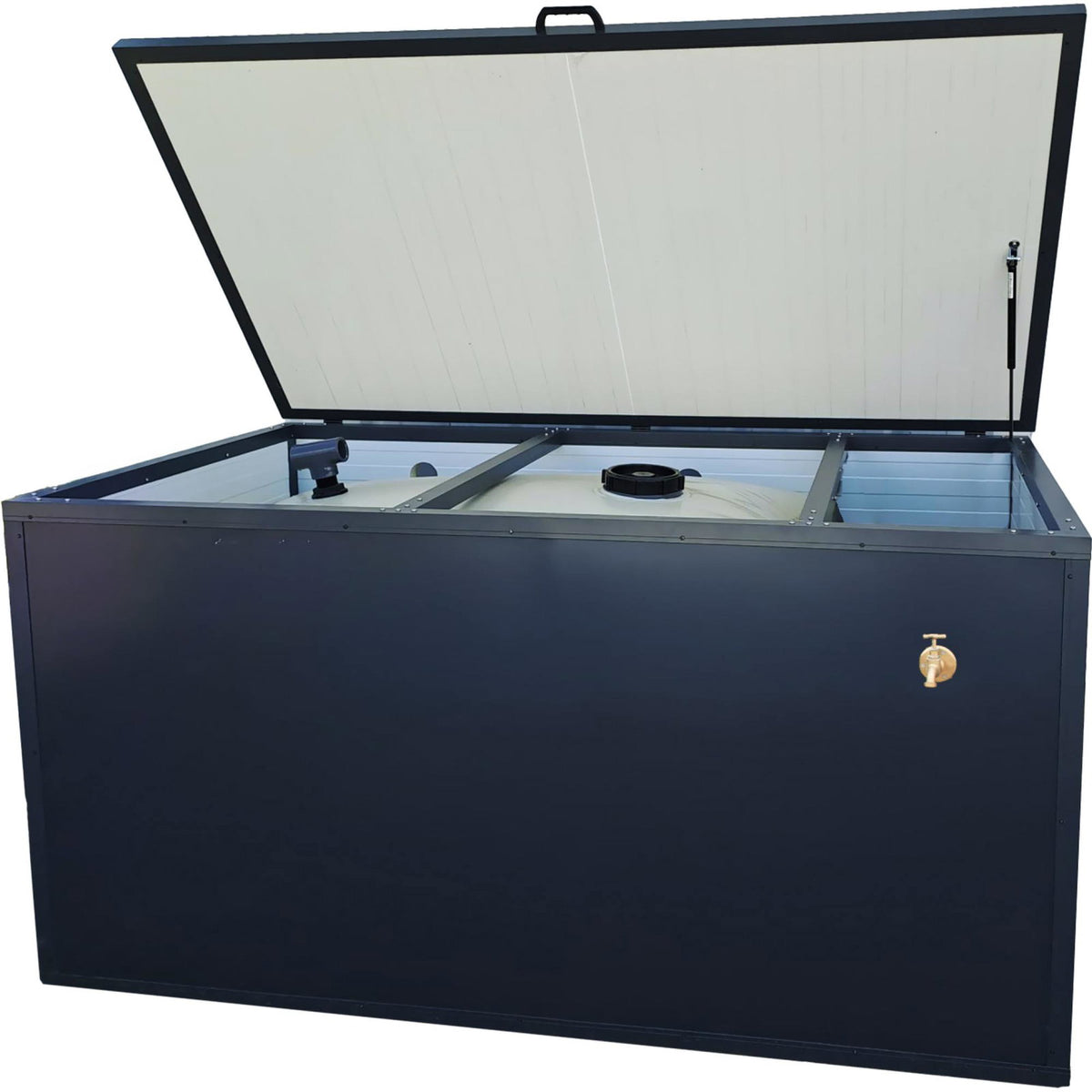 Récupérateur d’eau de pluie CF Tank+ – 1 350 l avec pompe
