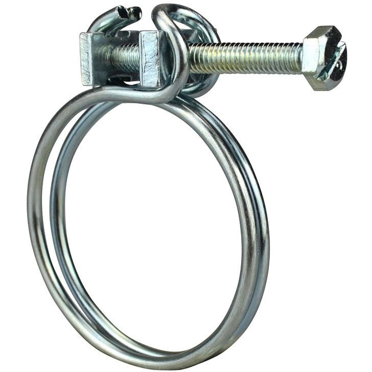 Lot de 2 colliers galvanisés Heissner – 30 à 34 mm