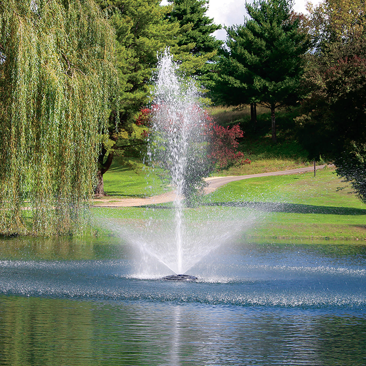 Fontaine flottante Kasco, jet Linden