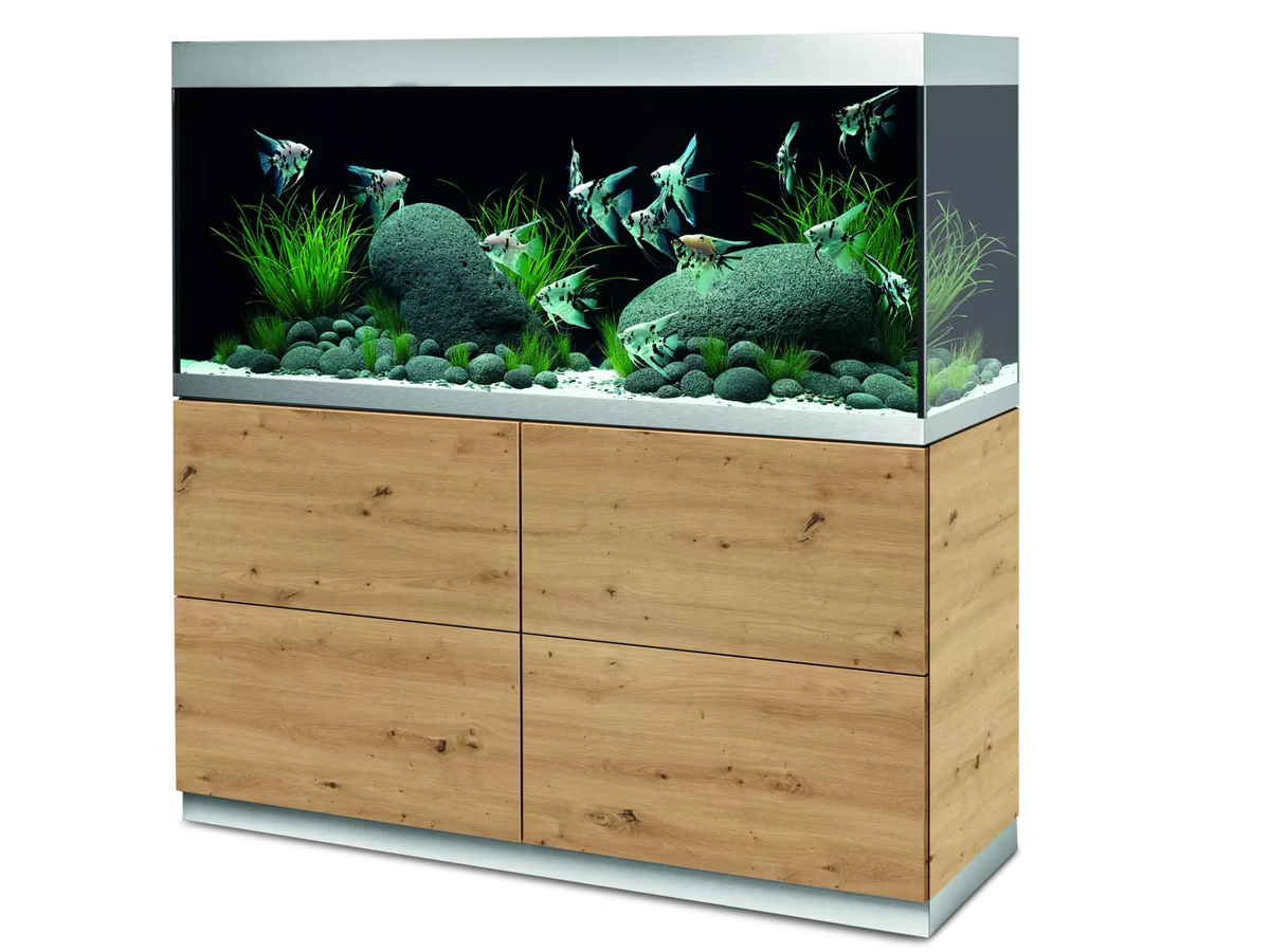 OASE HighLine 400 chêne naturel – aquarium et meuble – vue 2