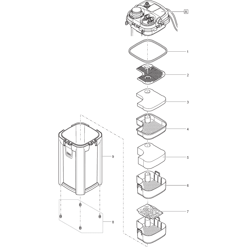 Oase Living Water Pièces détachées BioMaster Thermo 600 - Oase