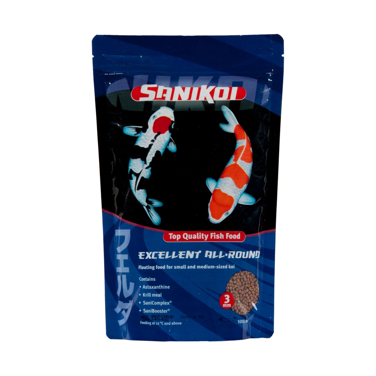 Nourriture pour poissons Excellent All-Round 3 mm 3 l - SaniKoi