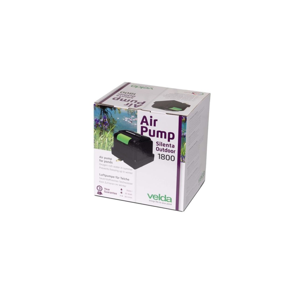 Pompe à air Silenta Outdoor Pro 1800 - Velda