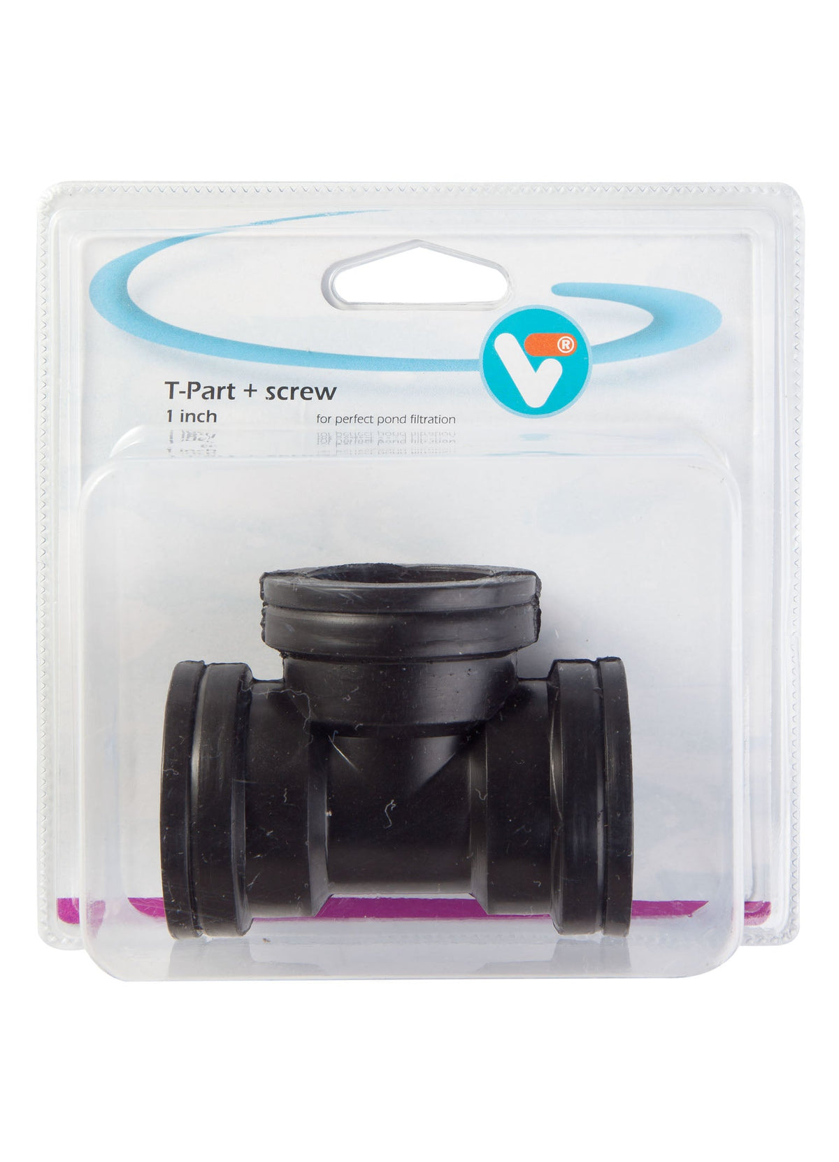 Raccord en T + filetage 1 pouce - Velda