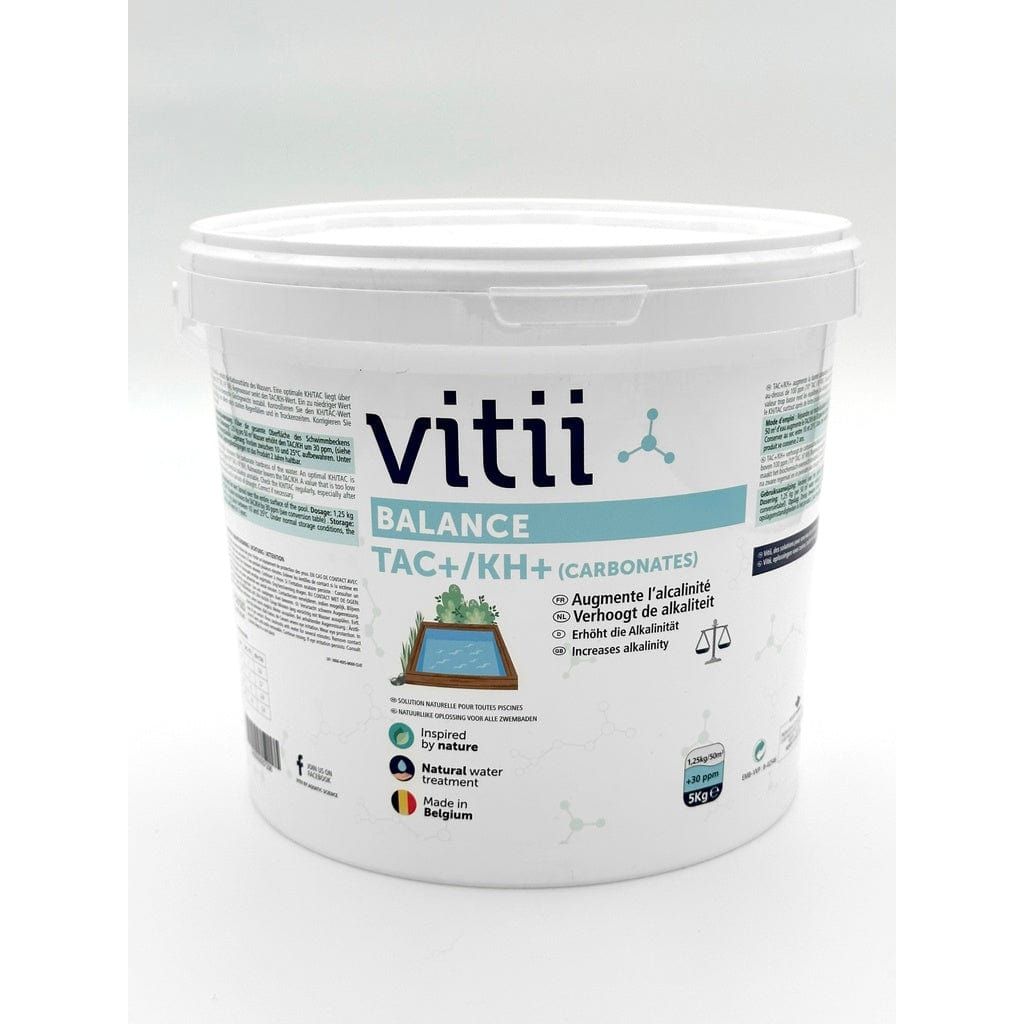 Vitii Traitements de l'eau Vitii Carbonates (KH+/TAC+) 5KG - Augmente l'alcalinité prvica005e