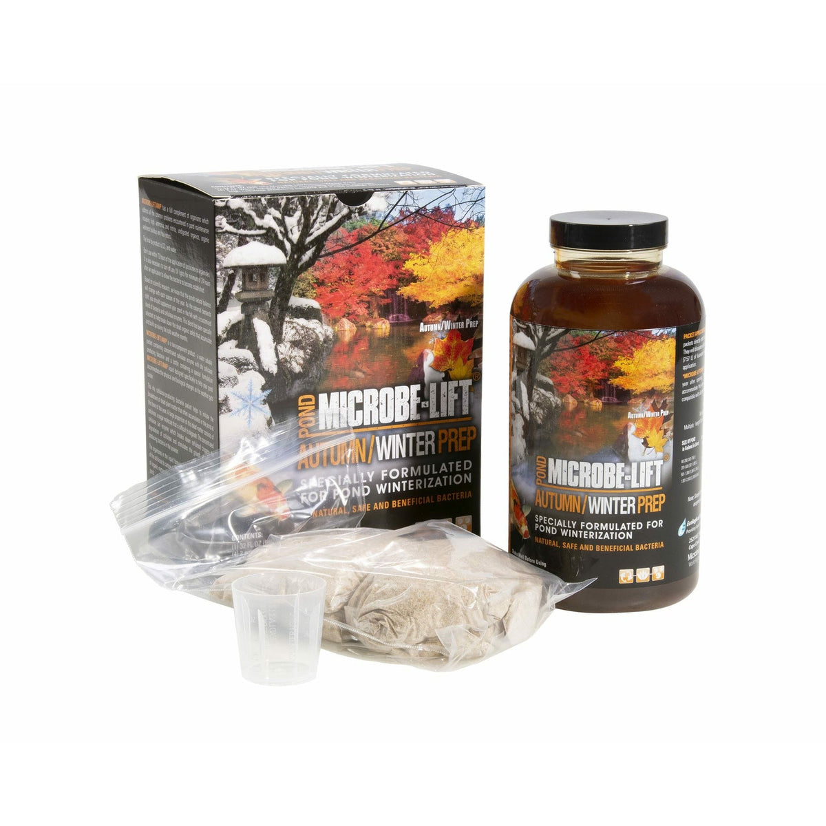 Aquaforte Bactéries Microbe-Lift Automne/hiver 1 litre - Formule spéciale pour l'automne et l'hiver 97121562647 SC783