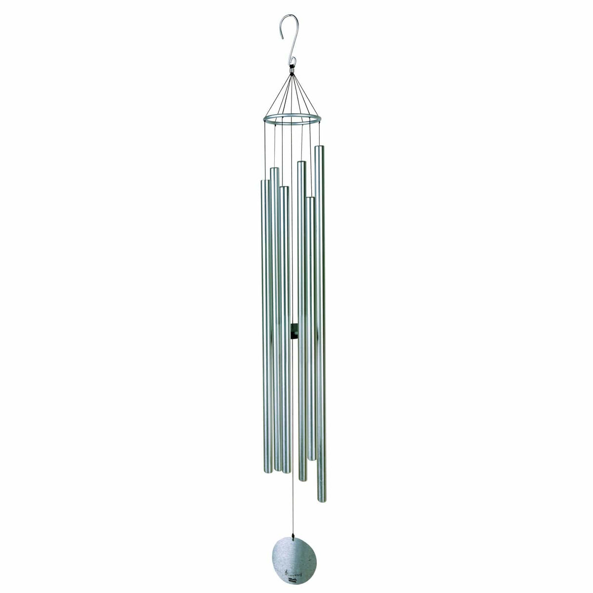 Nature's Melody Carillons Carillon à vent Aureole Tunes Argent -106CM AT42SV