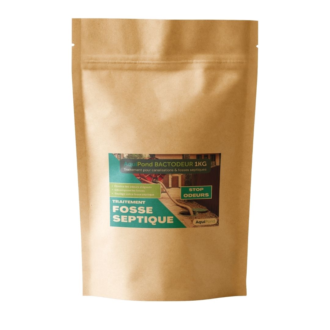 Aquipond Bactodor 1KG - Neutraliseert rioolgeuren &amp; verbetert uw septic tank