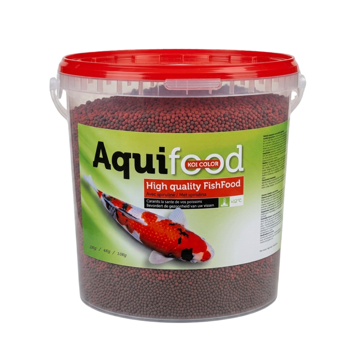 Aquifood Premium - Maxi 6-7mm 4kg - Alimento de alta calidad para toda la temporada