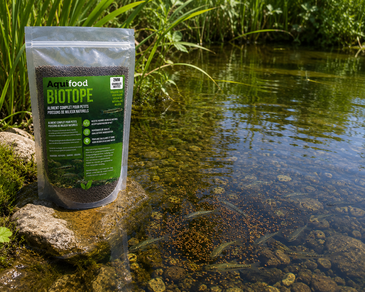 Aquifood Biotope 600 g : nourriture petits poissons