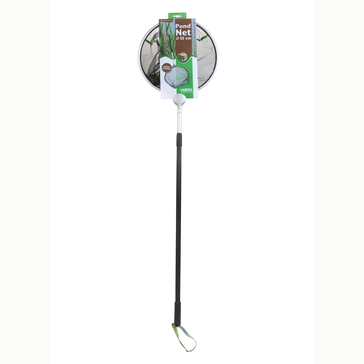 Épuisette Pond Net ronde 35 cm avec manche - Velda