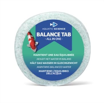 Balance Tab - Pflege der biologischen Filterung - Behandelt 5000L pro Tablette / 1x pro Monat