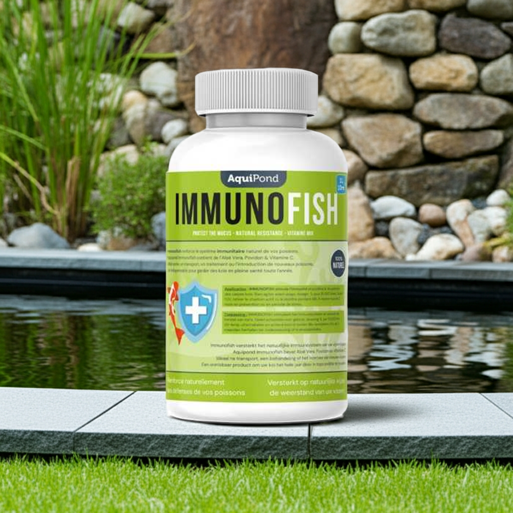 Immunofish Aquipond 1L – Traitement Préventif Koï Mucus – 20m³