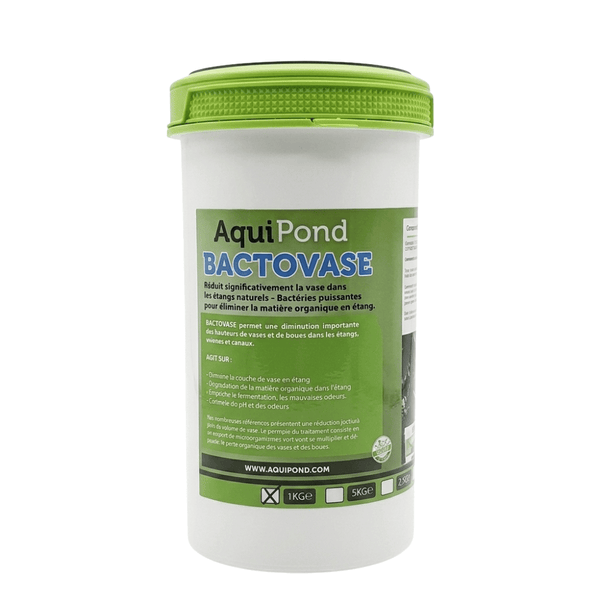Aquipond Bactovase 1 kg : bactéries anti-vase pour étang