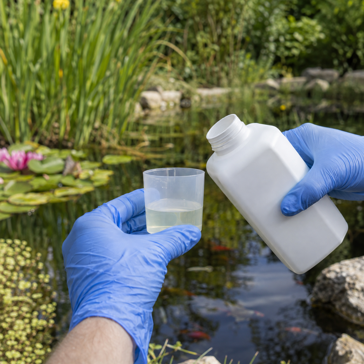 Aquipond Immunofish 2,5 L – Soin préventif du mucus des koïs (50 m³)