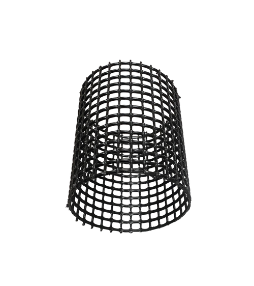 Tube à gille Ø 160 mm x longueur 1000 mm (noir) — Aquitechnics — vue 1