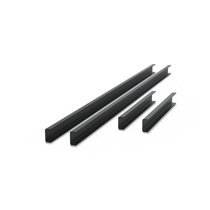 Bordure de finition pour bassin miroir Reflet en aluminium anthracite - Aquigarden