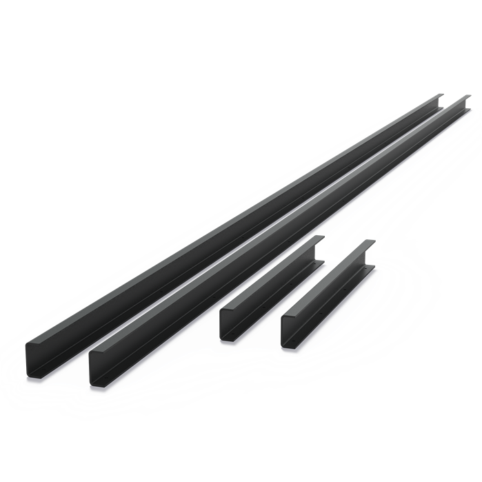 Bordure de finition pour bassin miroir Reflet en aluminium anthracite - Aquigarden