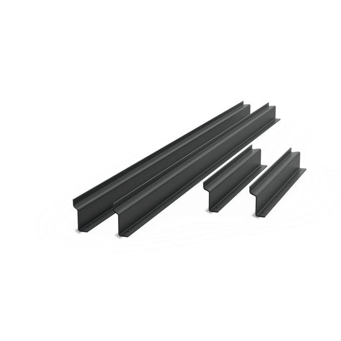 Bordure de finition pour bassin miroir Reflet en aluminium anthracite - Aquigarden