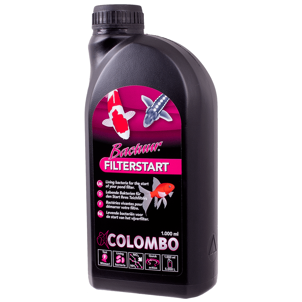 Colombo Bactéries Colombo Bactuur Filter Start 1000ml pour 5000litres - Activateur de filtre ultra puissant 8715897025969 05020233