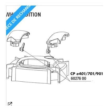 FOUDEBASSIN.COM Pièces détachées pour JBL CRISTALPROFI e1502 greenline