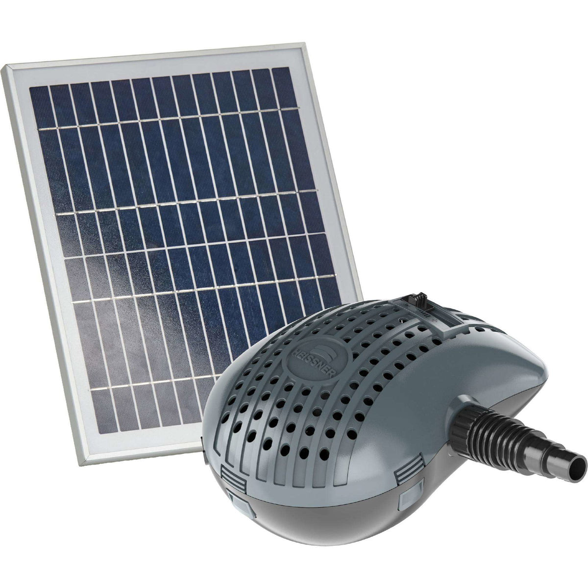 Kit pompe solaire de ruisseau Heissner – 3 500 l/h