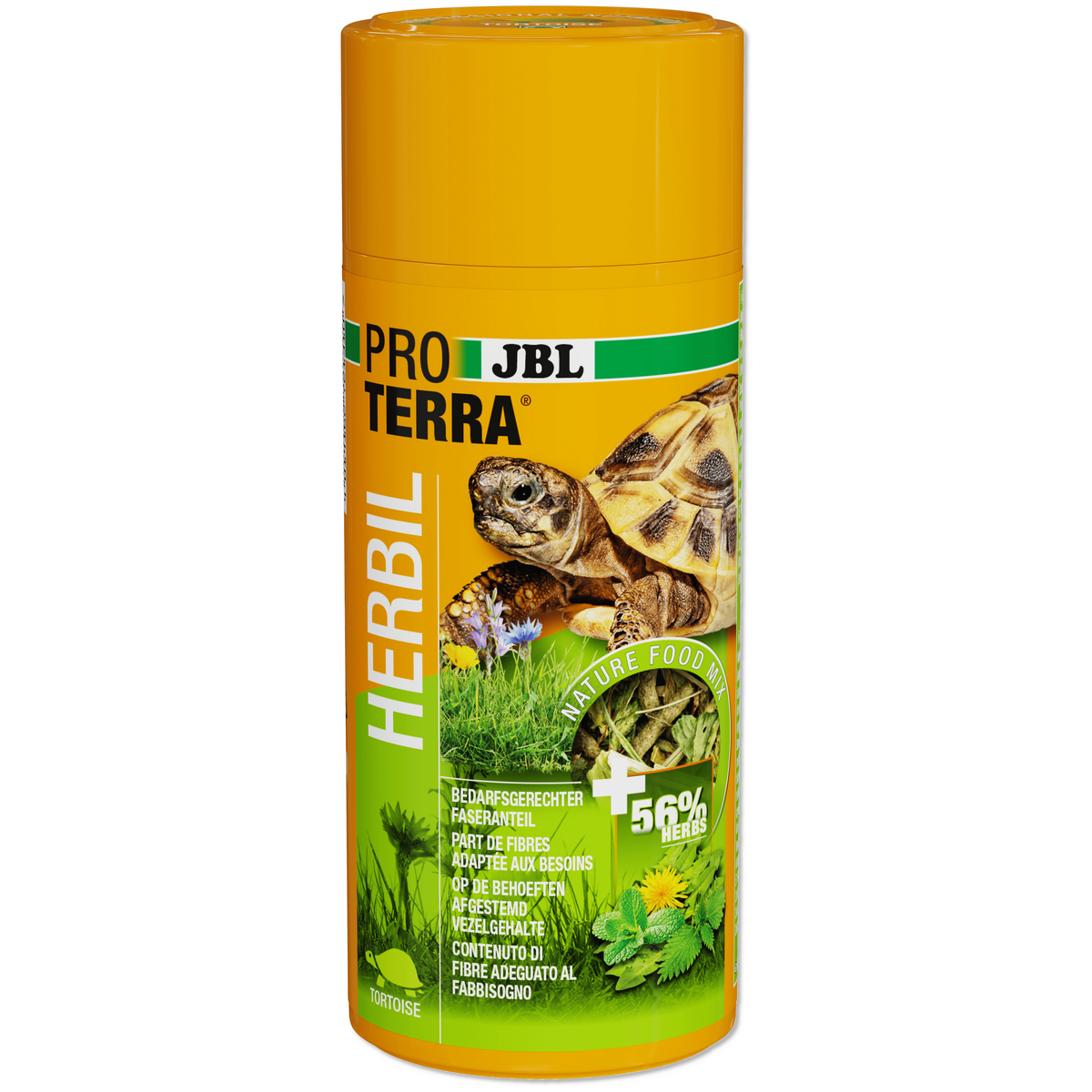 JBL 250 ml ProTerra JBL Herbil - Aliment de base aux herbes pour toutes les tortues terrestres 4014162721310 7213100