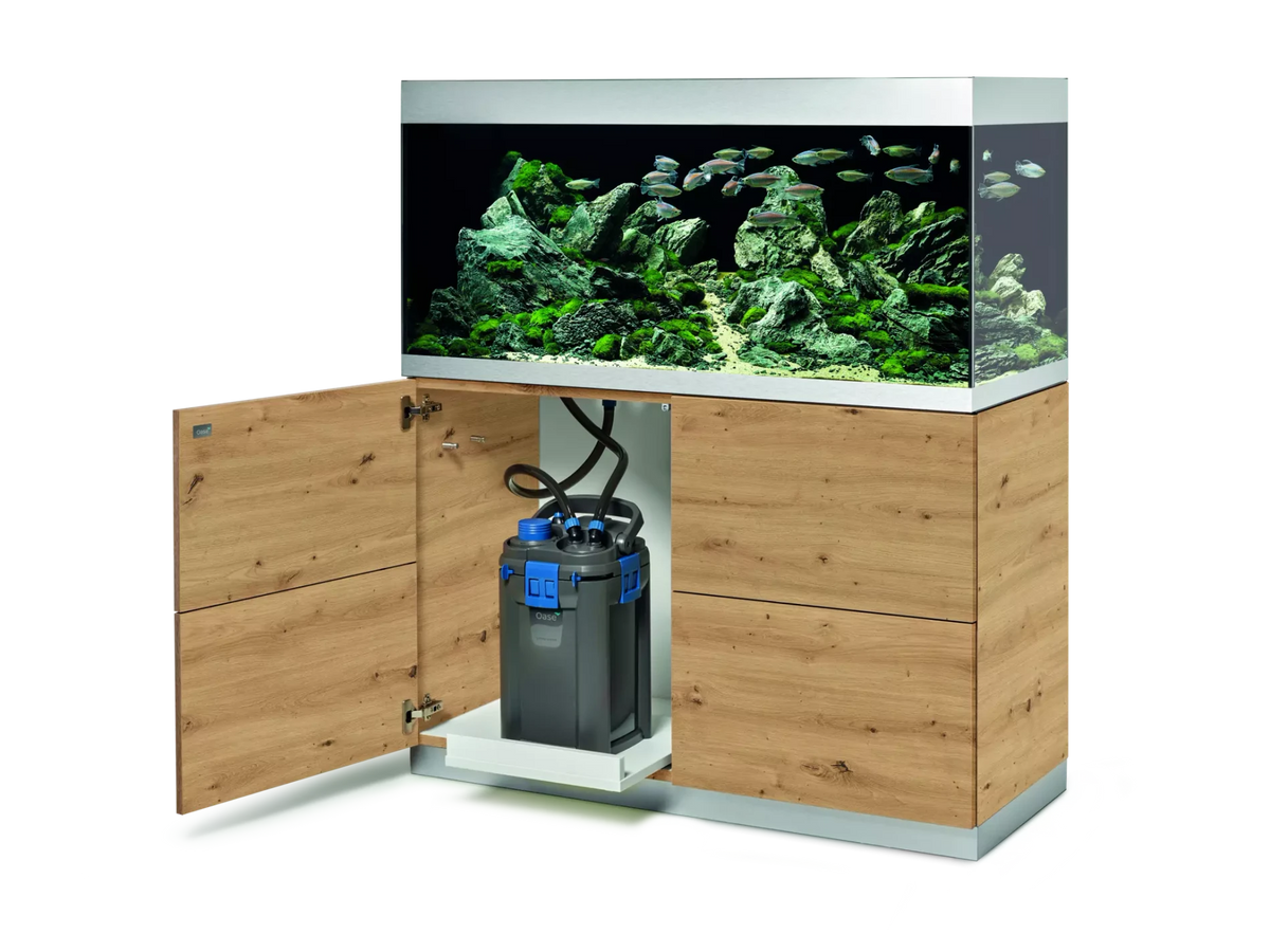 OASE HighLine 300 chêne naturel – aquarium et meuble – vue 3
