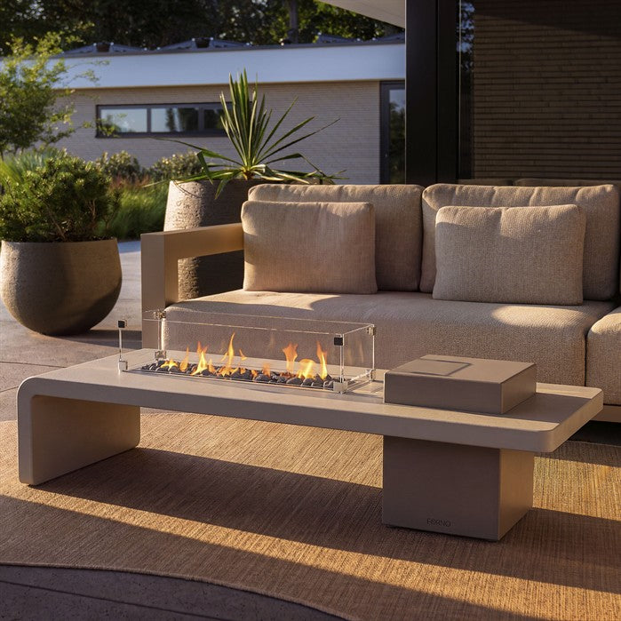 Table à feu gaz Horizon en aluminium - 150 ou 190 cm - Aquigarden