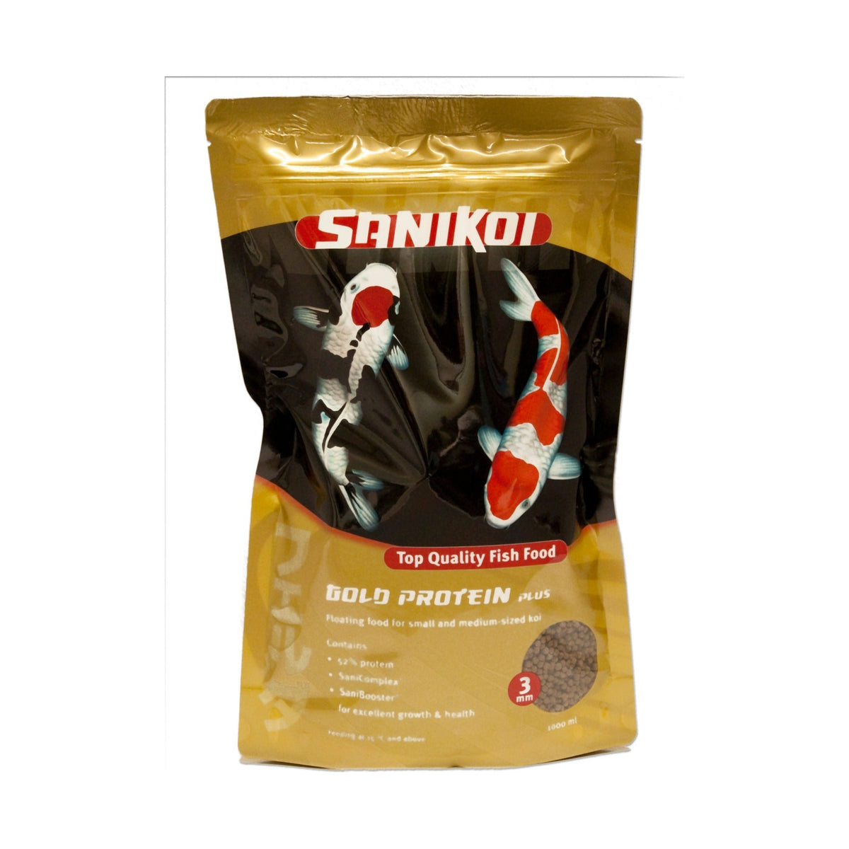 Nourriture pour poissons Gold Protein Plus 3 mm 3 l - SaniKoi