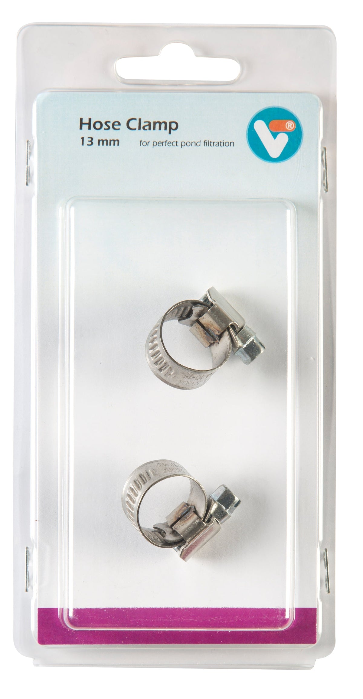 Collier de serrage 13 mm (2 pièces) - Velda