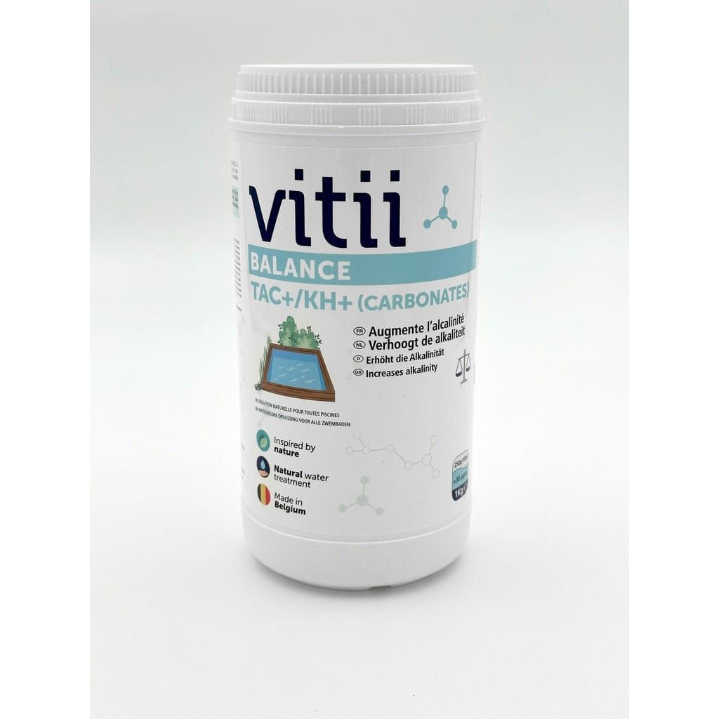 Vitii Traitements de l'eau Vitii Carbonates (KH+/TAC+) 1kg - Augmente l’alcalinité prvica001e