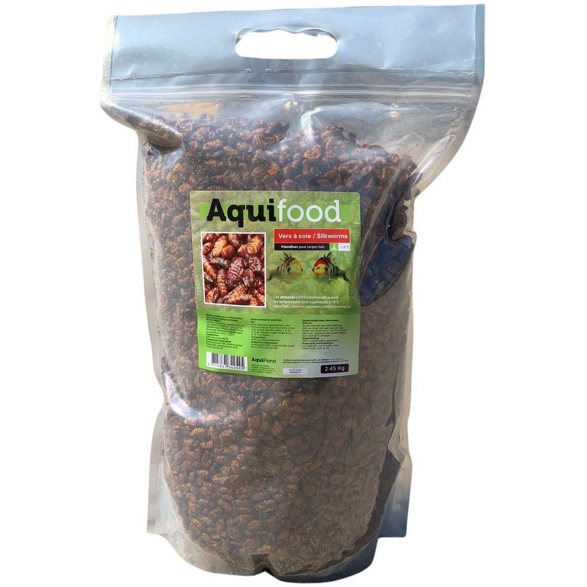 Aquifood gusanos de seda / Gusano de seda - 2.45Kg