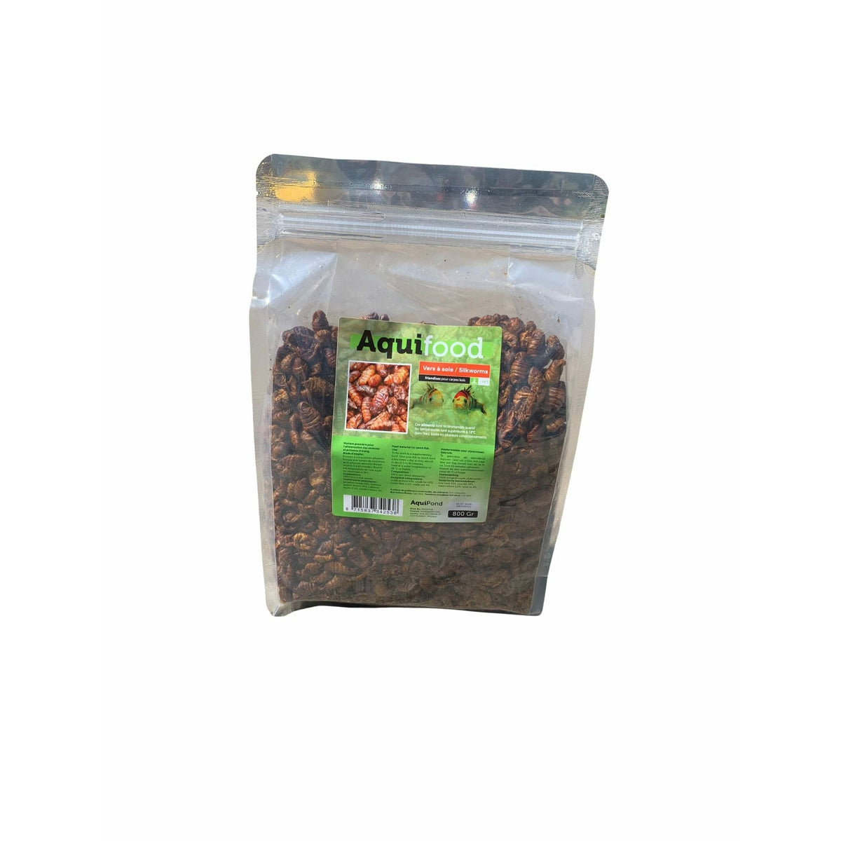 Aquifood gusanos de seda / Gusano de seda - 800gr